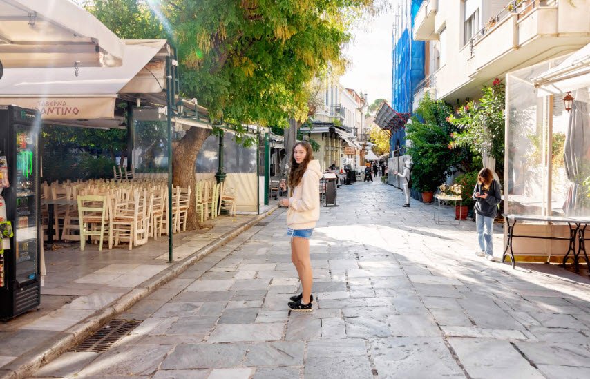 Plaka District, Athens, Greece